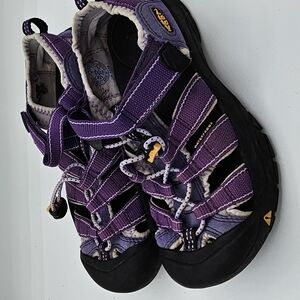 Keen Purple Sandals with Durable Straps and Traction Sole